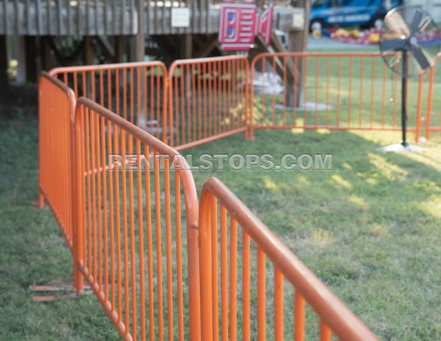 Where to find Orange Bike Barricades 6.5 Ft in Dallas