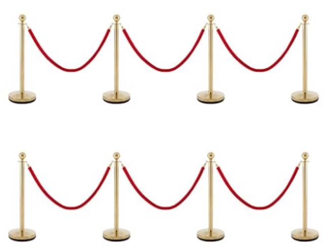 Where to find Gold Stanchion Rope in Dallas