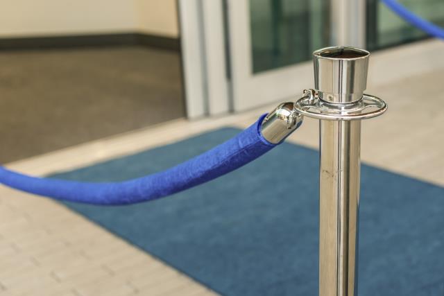 Where to find 6 Blue Velour Rope in Dallas